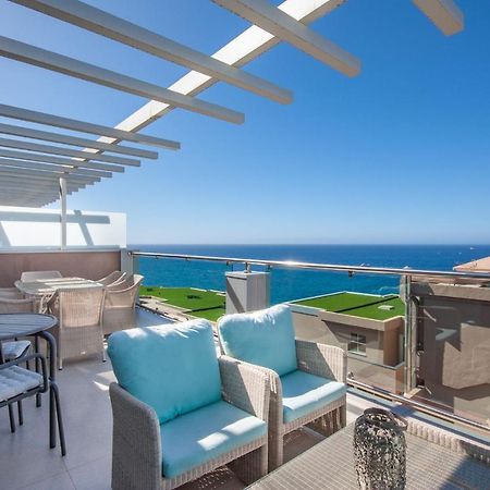 Ferienwohnung Luxury Penthouse, Panoramic Sea View Mogán Exterior foto