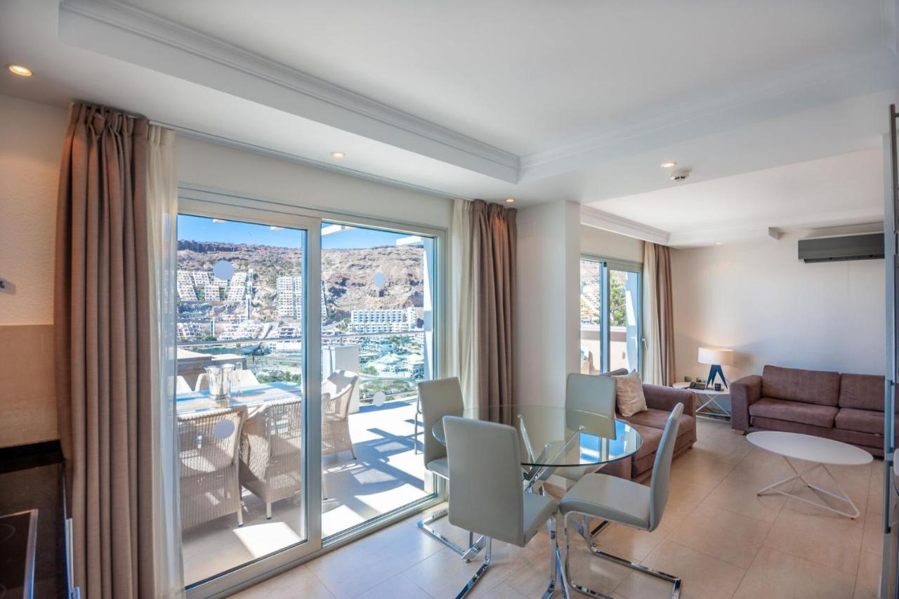 Ferienwohnung Luxury Penthouse, Panoramic Sea View Mogán Exterior foto