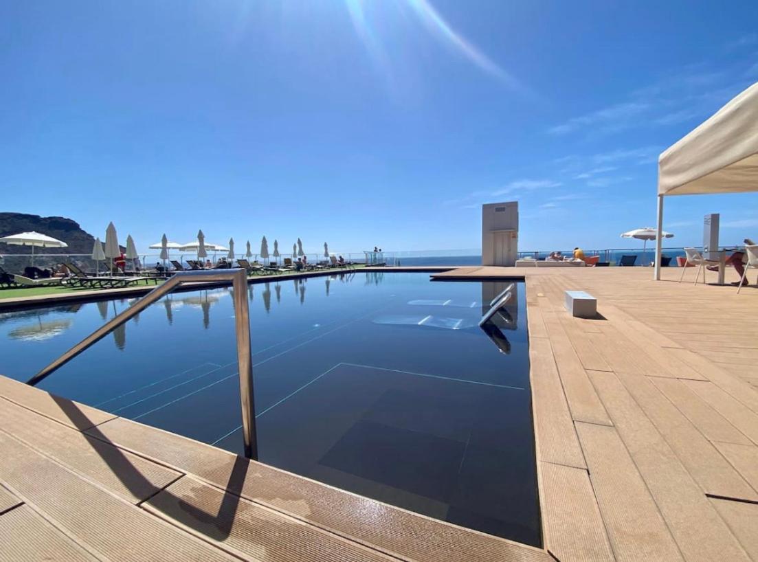 Ferienwohnung Luxury Penthouse, Panoramic Sea View Mogán Exterior foto